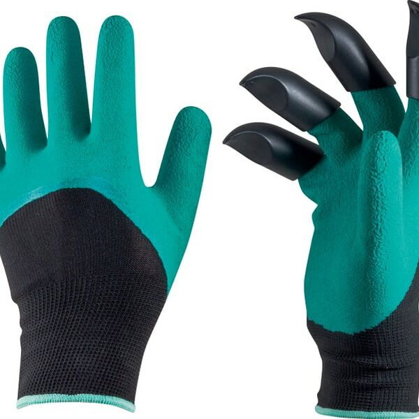 Перчатки садовые Park с пластиковыми когтями