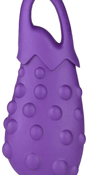 Игрушка Mr.Kranch для собак Баклажан 17 см фиолетовая с ароматом сливок