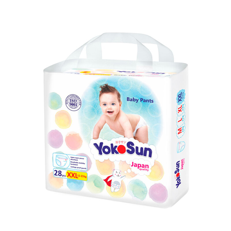 

Подгузники-трусики YokoSun XXL 15-23 кг, 28 шт.