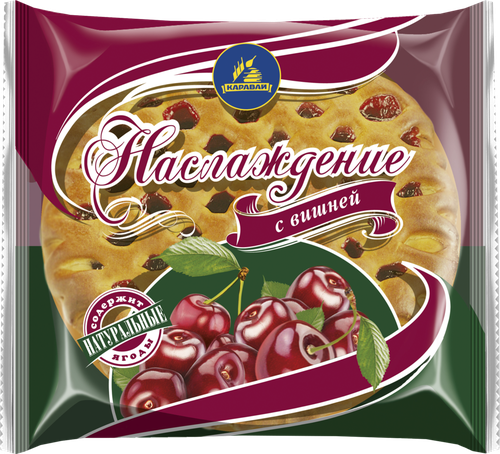 

Сдоба Каравай Наслаждение с вишней 230 г