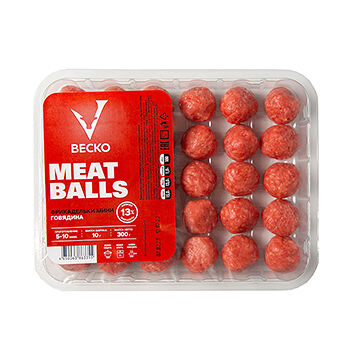 Фрикадельки мини из говядины Веско 300г, Россия