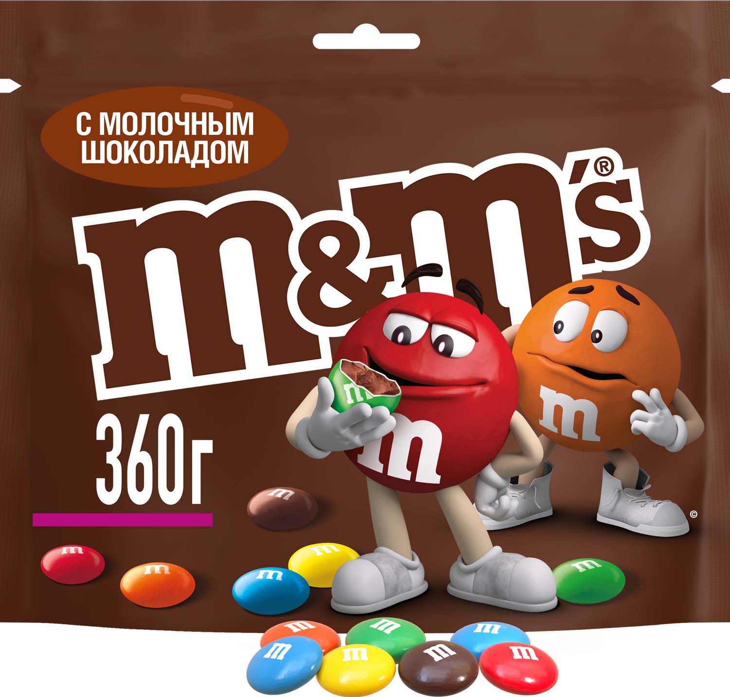 

Драже M&Ms с молочным шоколадом