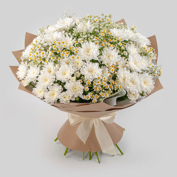 Букет из ромашек Полянка чудес