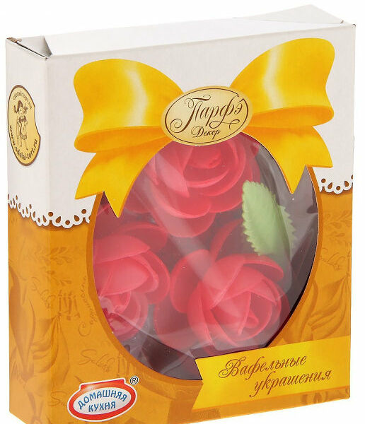 Вафельные украшения Парфэ Декор с посыпками