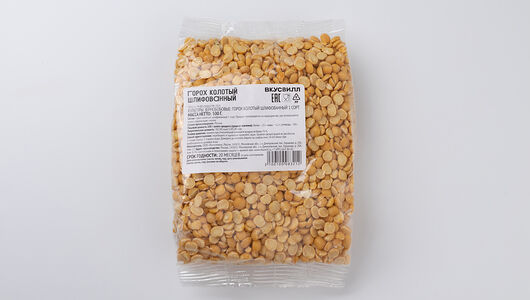 Горох колотый шлифованный
