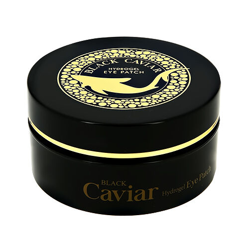 Патчи для глаз `ESFOLIO` BLACK CAVIAR гидрогелевые с экстрактом черной икры, 60 шт (30 пар)