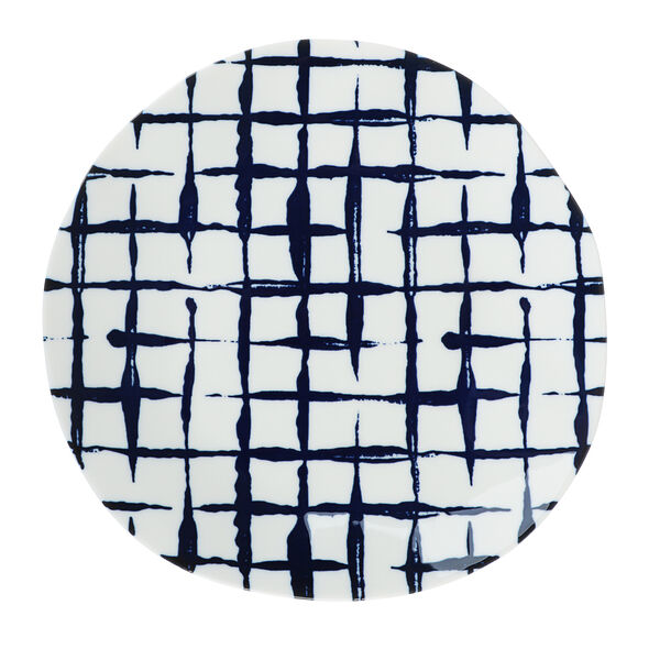 Millimi индиго тарелка десертная, 21х2см, керамика