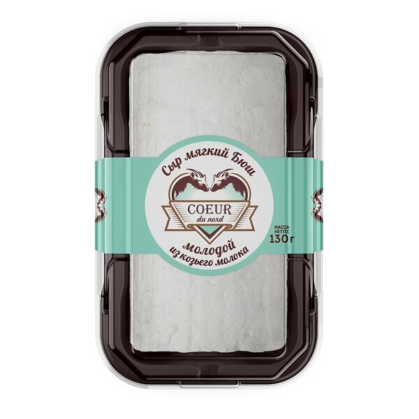 Сыр мягкий Coeur du nord Бюш козий 45% 130 г