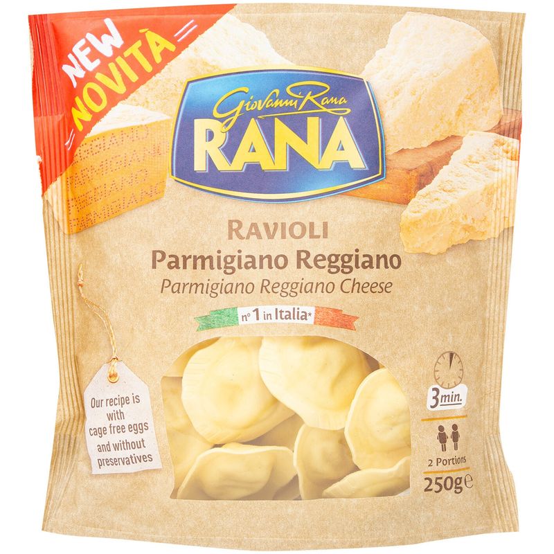 

Равиоли Rana с сыром Пармиджано Реджано 250 г