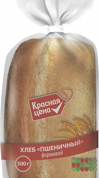 Хлеб Красная Цена Пшеничный 500г