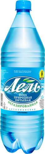 

Вода питьевая Лель артезианская негазированная 1300 мл