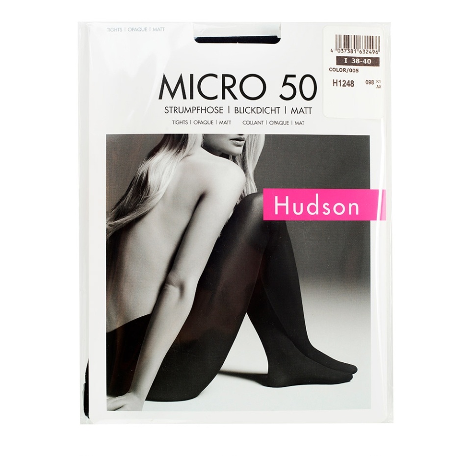 

Колготки Hudson Micro черные, 50 den, размер 1