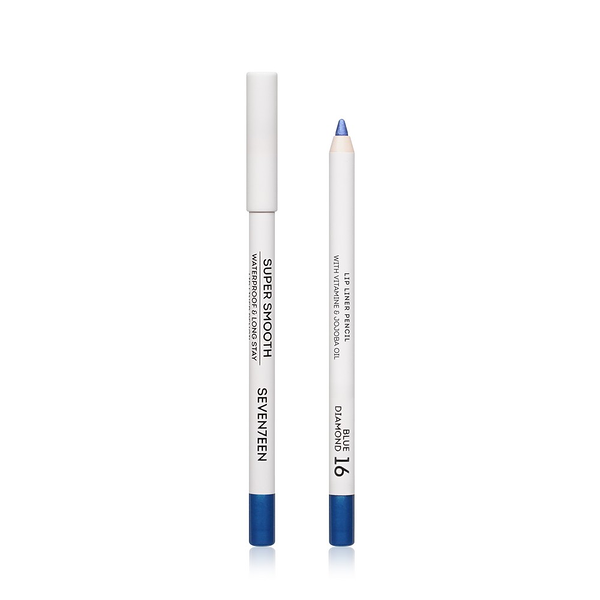 Карандаш для век Seven7een Super Smooth waterproof & long stay 16 Blue Diamond