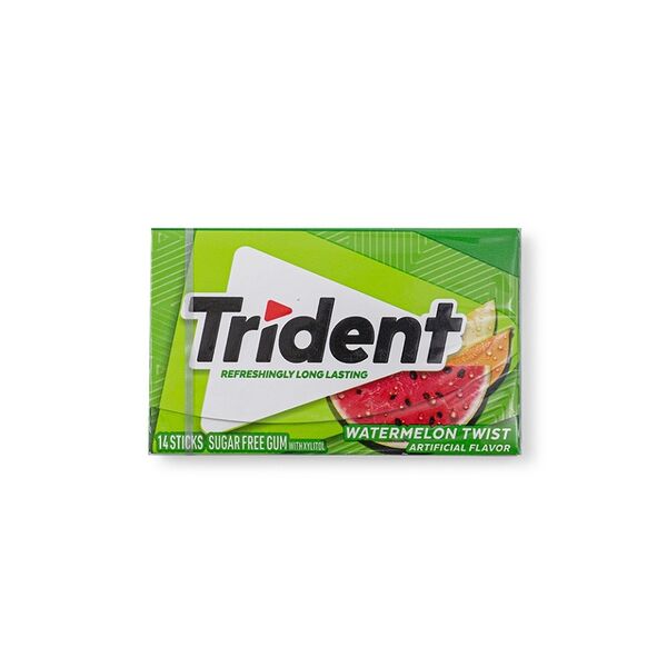 Жевательная резинка Trident Watermelon 26.6 г, США