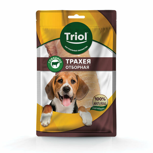 Лакомство для собак Triol Трахея отборная говяжья