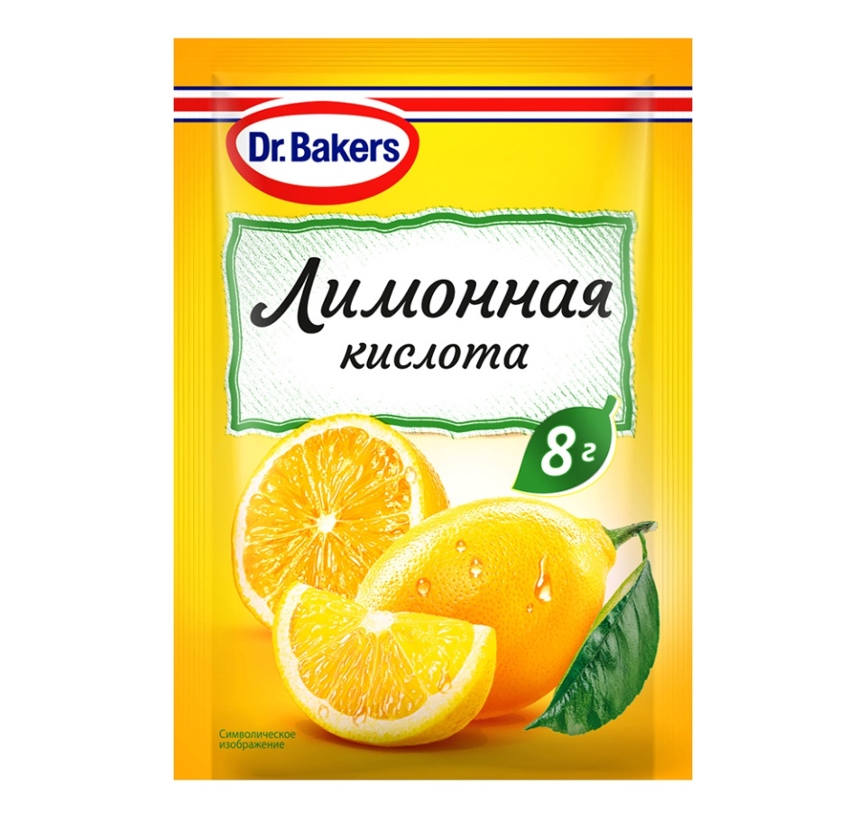 

Лимонная кислота Dr.Oetker пищевая 8 г