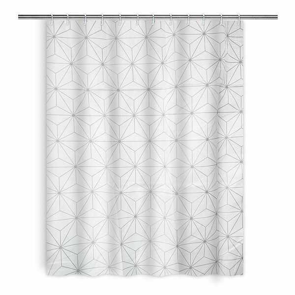 Штора для ванны Lotti, 180x180см, полиэстер