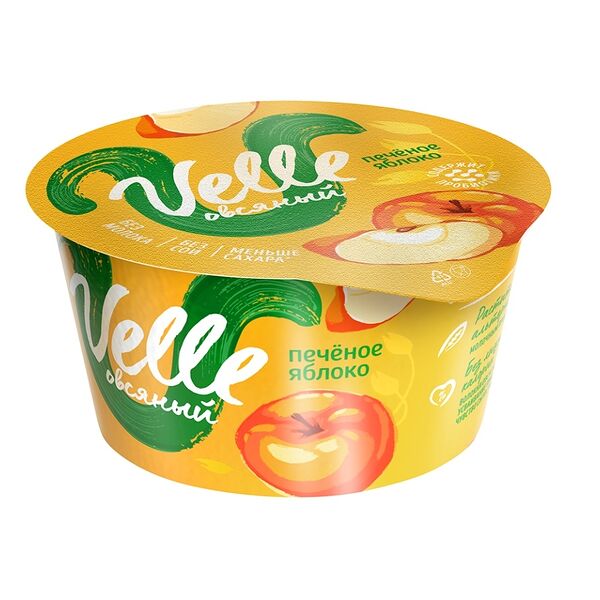 Продукт овсяный VELLE Печеное яблоко, 130г
