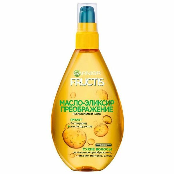Масло-эликсир для волос Garnier Fructis преображение, 150мл