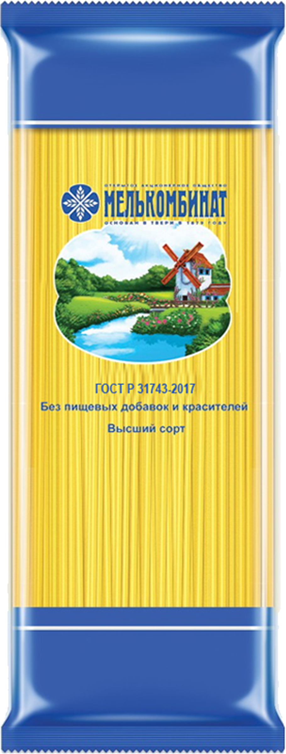 

Макароны МЕЛЬКОМБИНАТ Вермишель длинная группа В, 900г