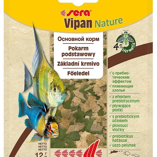 SERA Vipan хлопья для всех видов рыб