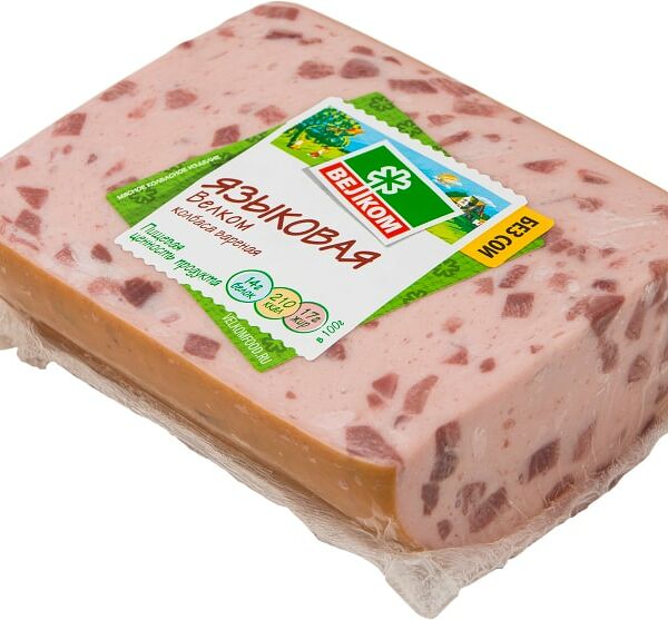 Колбаса Велком Языковая вареная 500г