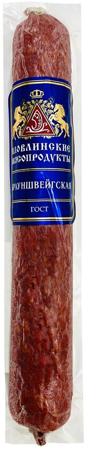 

Колбаса Иловлинские мясопродукты Брауншвейгская сырокопченая 200 г