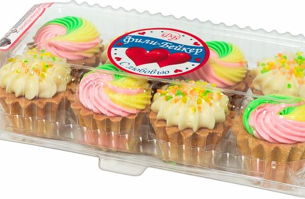 Пирожные песочные Фили-Бейкер Корзиночка