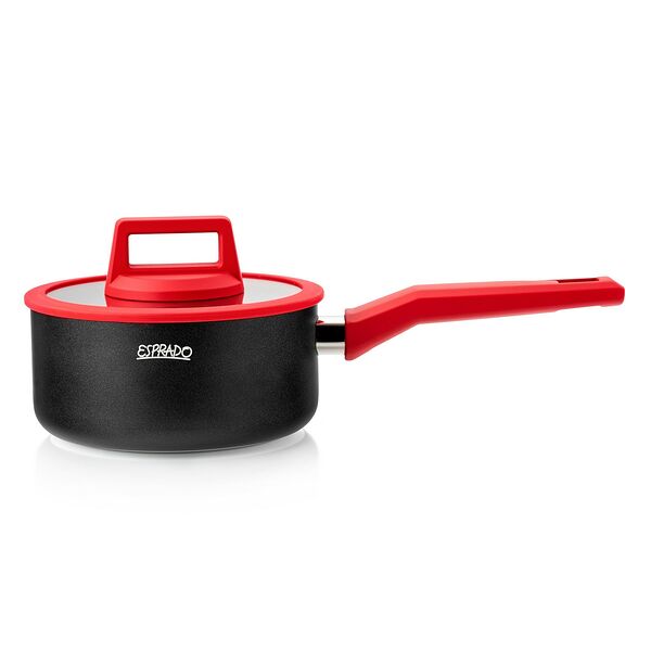 Ковш с крышкой Esprado Frontera, 1.5 л, а/п покрытие, индукция