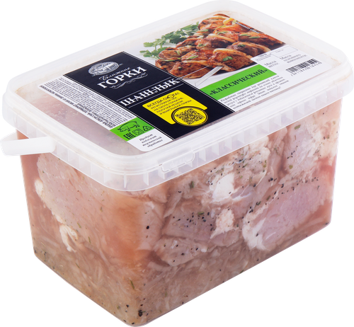 

Шашлык из свинины Ближние горки Классический охлажденный вес