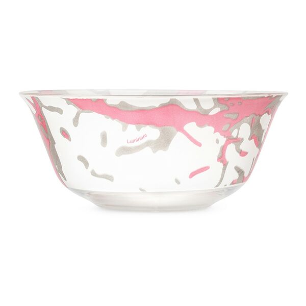 Салатник Luminarc Марбл Пинк Сильвер, 12 см, стекло