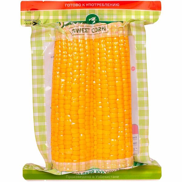 Кукуруза сахарная сладкая в початках варёная