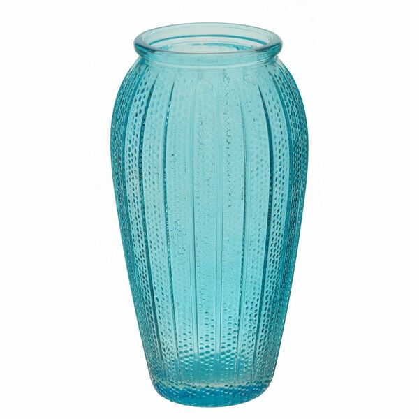 Ваза, 10х20 см, голубой