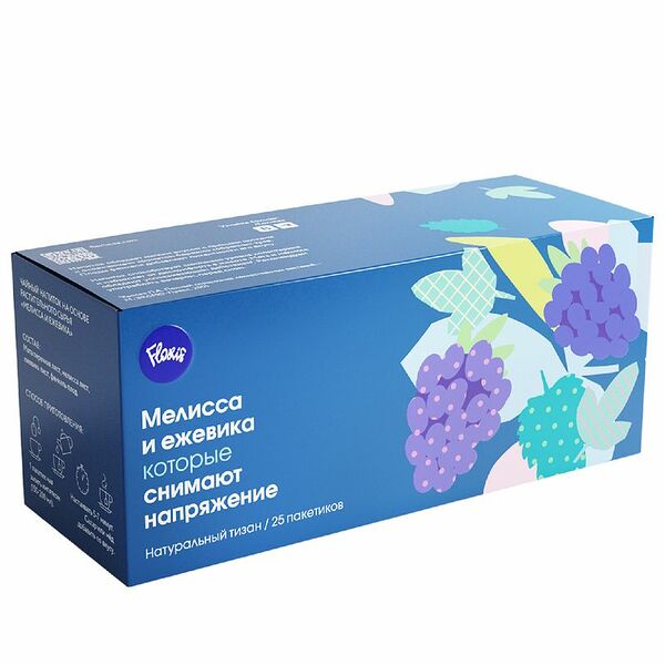 Чайный напиток Floris Мелисса и ежевика 37г