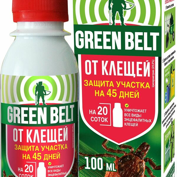 Средство защитное Green Belt от клещей 100 мл