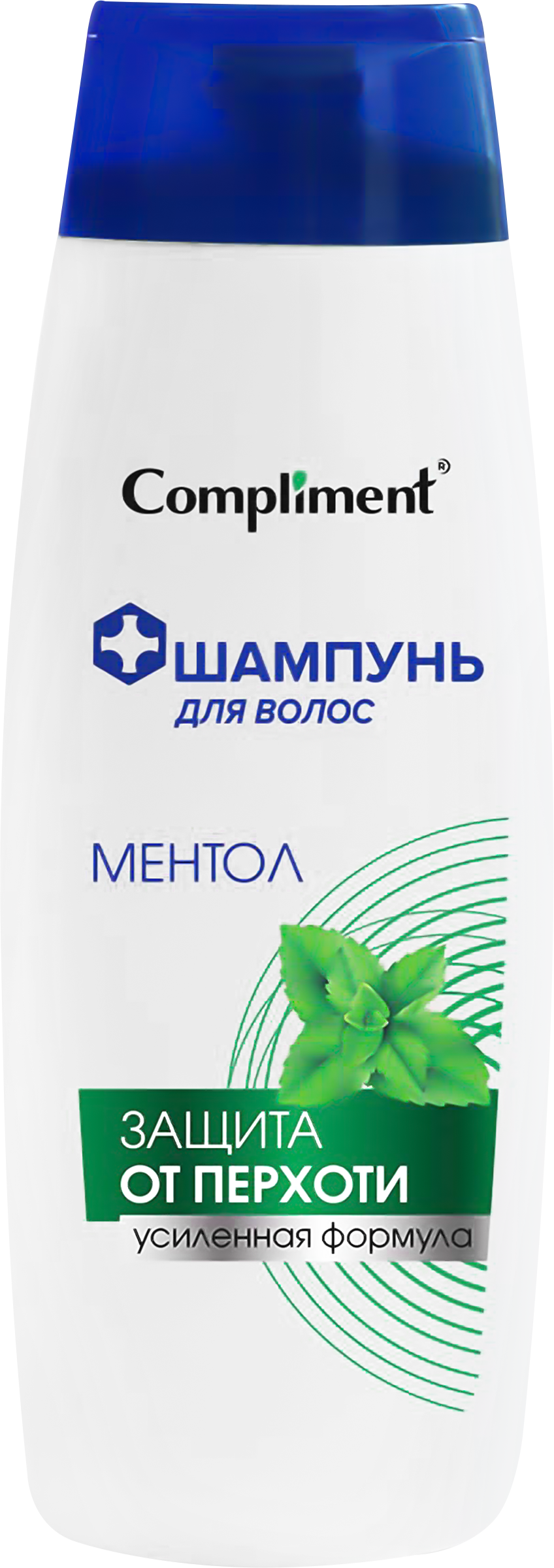 

Шампунь для волос мужской Compliment Ментол от перхоти, 400мл