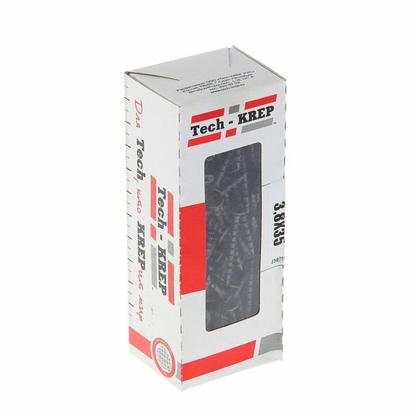 Саморезы Tech Krep гипсокартон-дерево 0.38х3.5см 200шт.