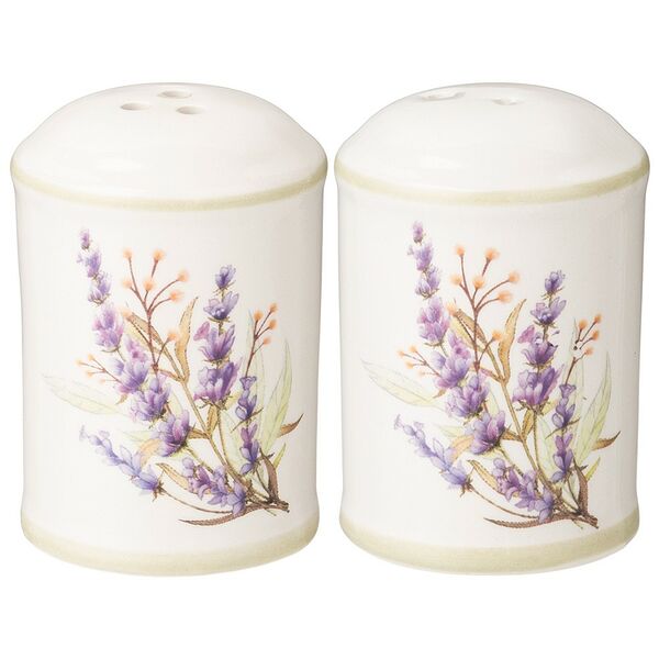 Набор для специй солонка/ перечница Душа Прованса, керамика 4.5х6.5 см