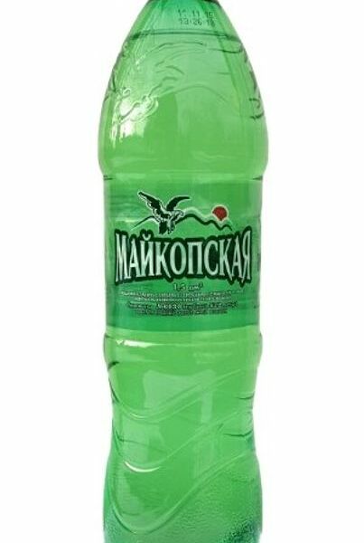 Вода минеральная Майкопская лечебно-столовая, газированная, 1500 мл