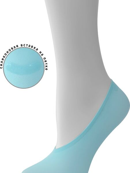 Подследники женские Oemen светло-голубые р.23-25