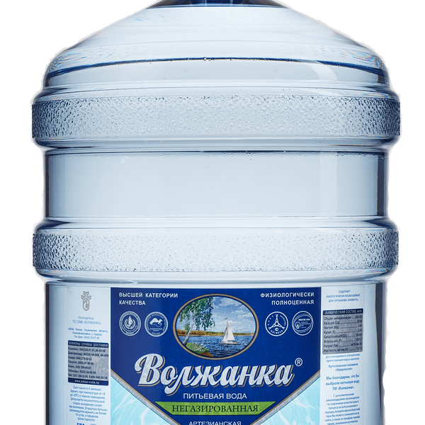 Вода питьевая Волжанка негазированная высшей категории