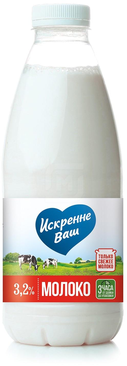 

Молоко Искренне Ваш пастеризованное 3.2%