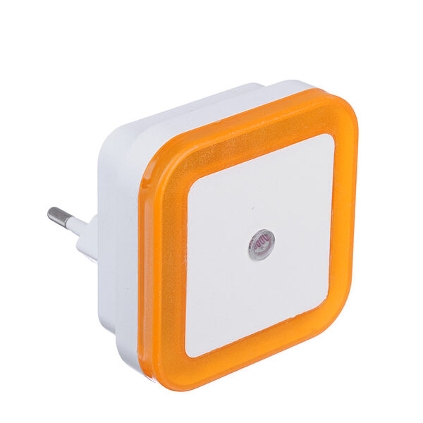 Forza ночник в розетку 220-240в, пластиковый с датчиком освещения led, 4 цвета