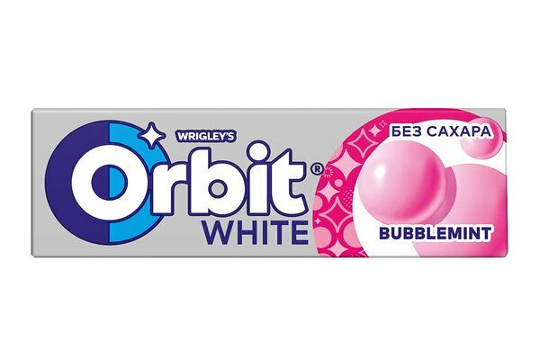 Жевательная резинка Orbit White Bubblemint