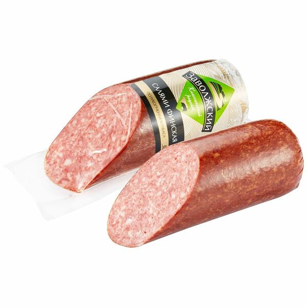 Салями полукопчёная Заволжский Финская категория Д, 370г