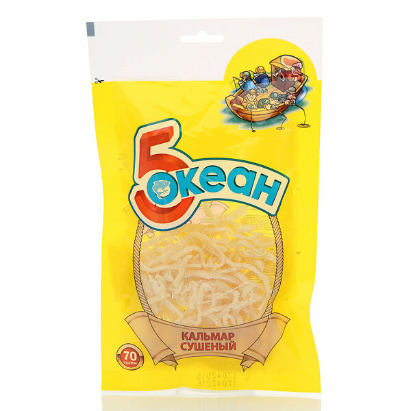 Кальмар сушеный ТМ 5 Океан