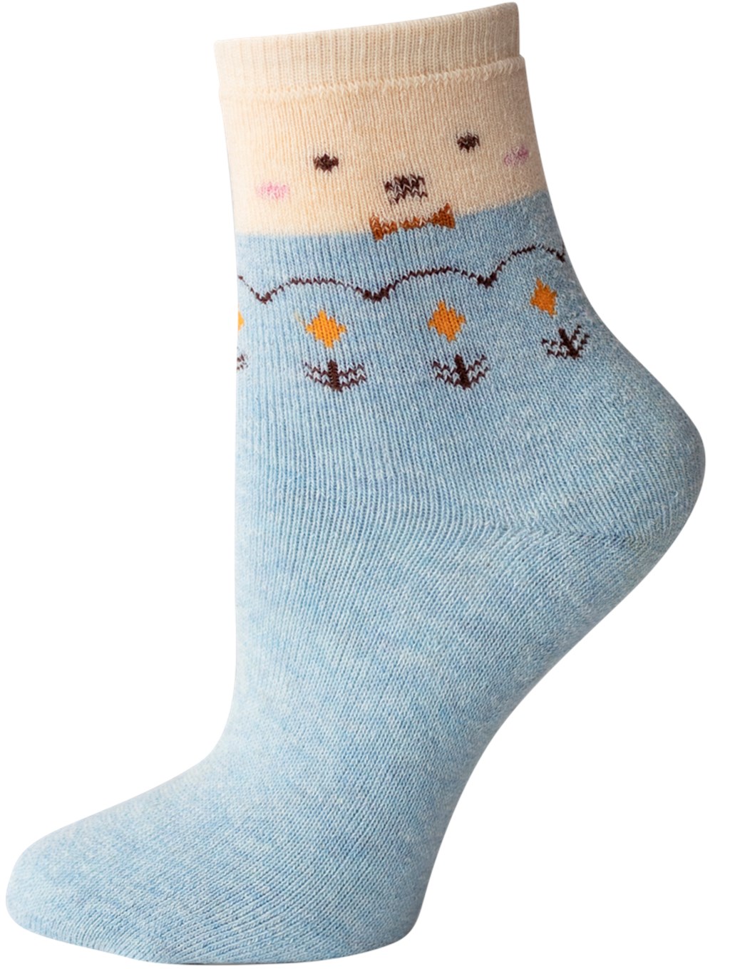 

Носки детские махровые р. 14–24 голубые, Арт. KT3003