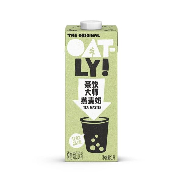 Напиток овсяный Oatly Tea Master (без сахара) 1л, Китай