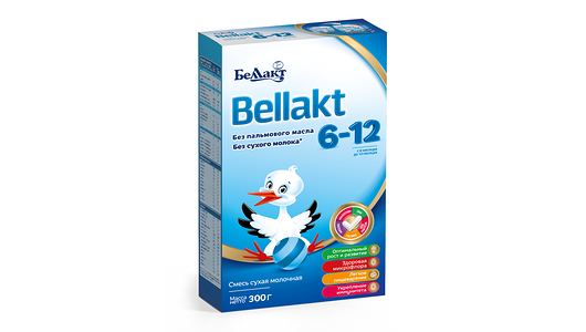 Смесь молочная Беллакт для детей с 6 до 12 месяцев