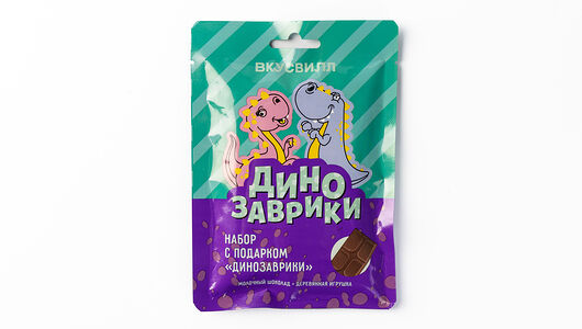 Набор с шоколадом молочным и подарком 